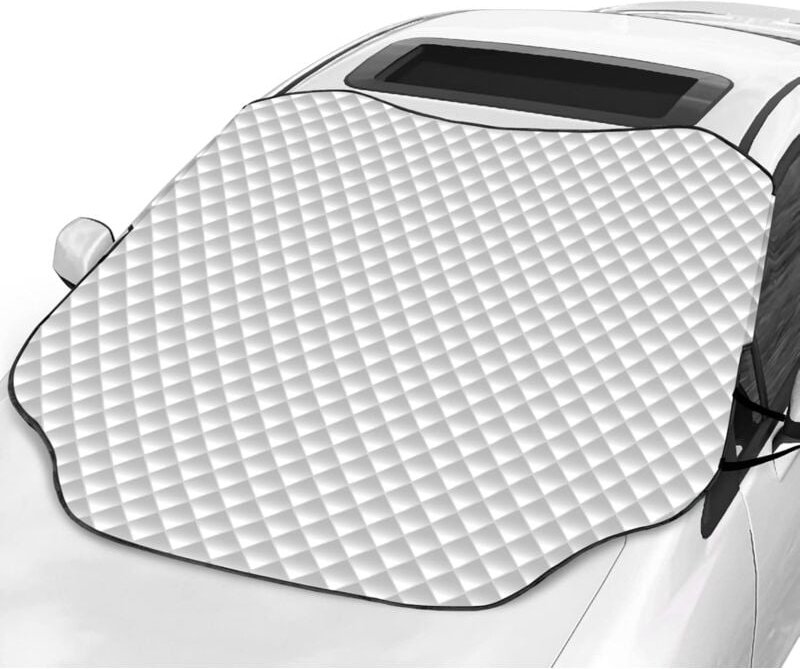 Auto-Sonnenschutz für die Windschutzscheibe mit Magneten im Inneren, faltbarer Sonnenschutz gegen UV-Strahlen, Schutz vo...