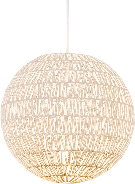 Retro-Hängelampe weiß 40 cm - Lina Ball 40