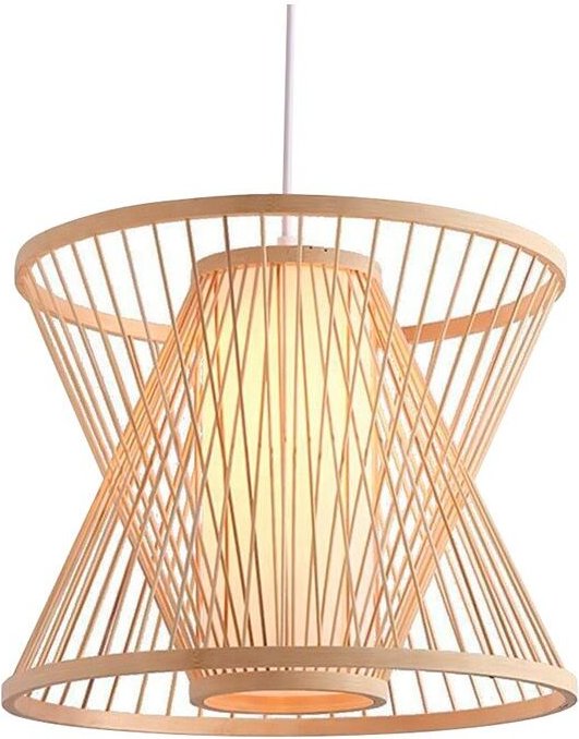 Barcelona Led - Japanische Bambus-Pendelleuchte "Rise"