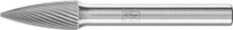 PFERD TOOLS Hartmetall Frässtift Spitzbogen SPG Ø 08x20mm Schaft-Ø 6 mm Z5 universal fein