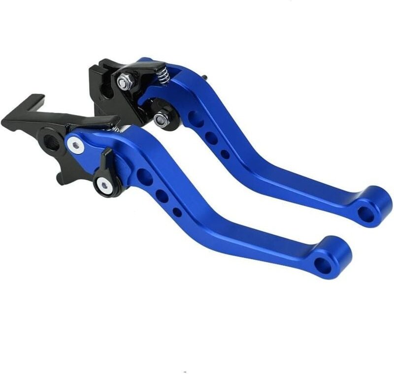 Thumbnail - Beijiyi - 1 Paar 22 mm 7/8 Zoll Universal-Motorrad-CNC-Aluminium-Kupplungstrommel-Bremshebel (blau)