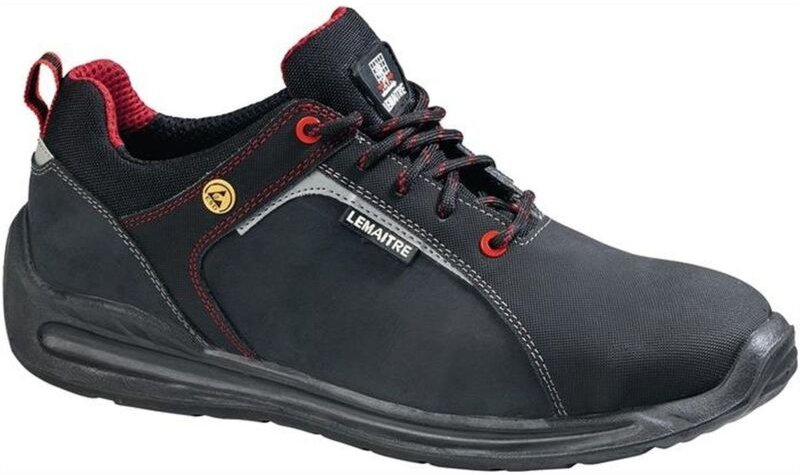 Sicherheitsschuh Super X Low Gr.44 schwarz S3 SRC ESD EN20345 Leder LEMAITRE