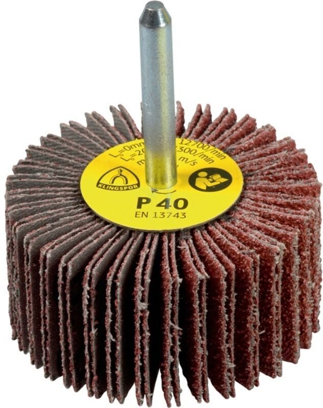 Schleifmopstifte km 613 40 x 15 x 6 mm Korn 40