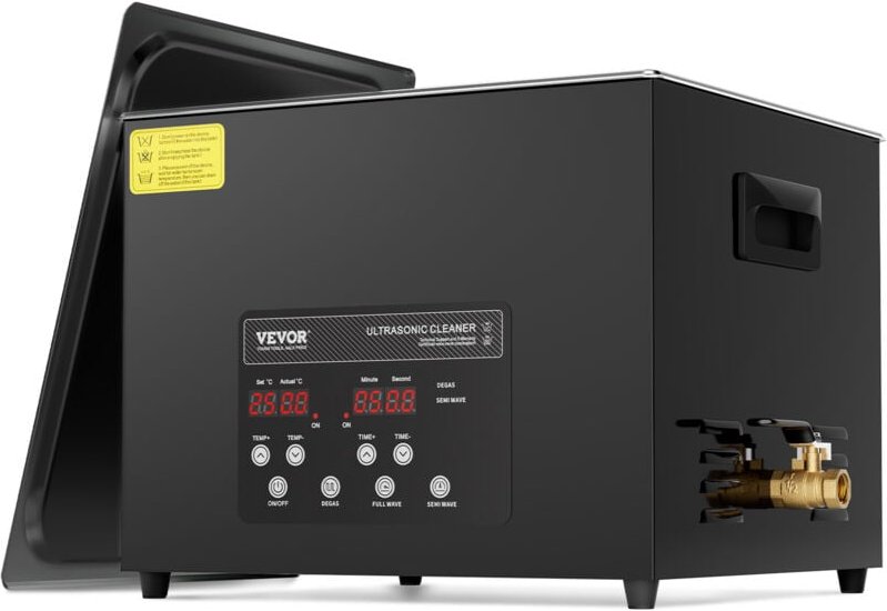 1 5L Ultraschallreiniger, 360 w digitales Ultraschallreinigungsgerät mit Schonmodus, 40 kHz industrieller Ultraschallrei...