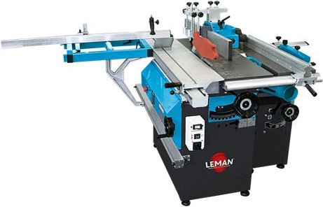 Kombinierte Holzbearbeitung 5 Arbeitsgänge 250MM (Mono) Leman COM250