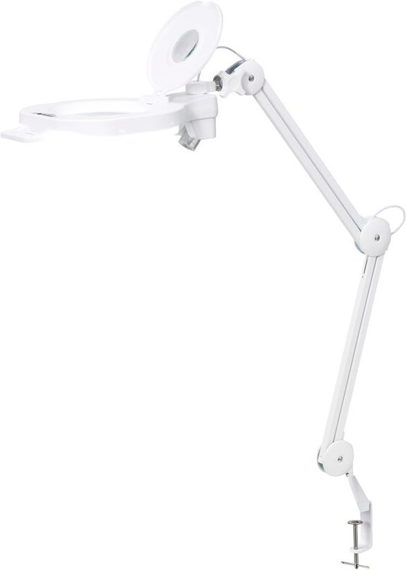 TOOLCRAFT TO-8194404 UV-LED Klemm-Lupenleuchte Vergrößerungsfaktor=1.75 x, 4.75 x 133 mm 2021 Energi