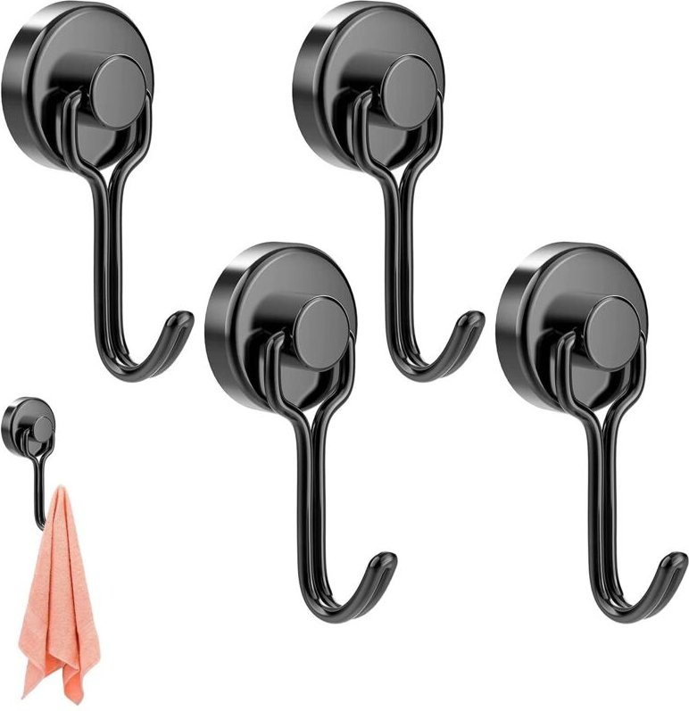 Magnetisch, Magnethaken magnetisch, Magnethaken Kühlschrank, Magnethaken, Leistungsstarker Magnethaken, Superstarke Magn...