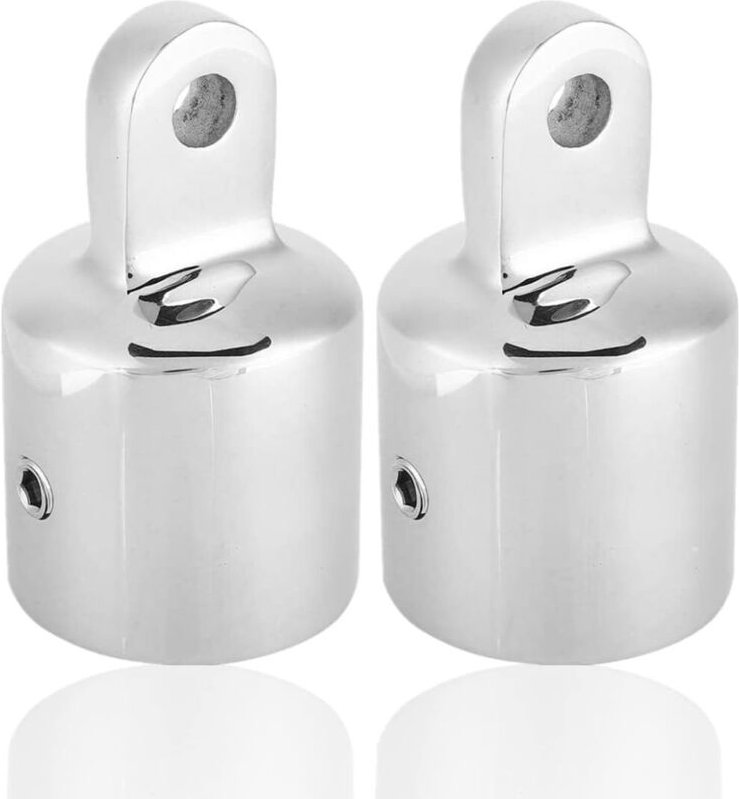 Stück Yacht-Markisen-Verbindungskappe aus Edelstahl 316 - Ahlsen