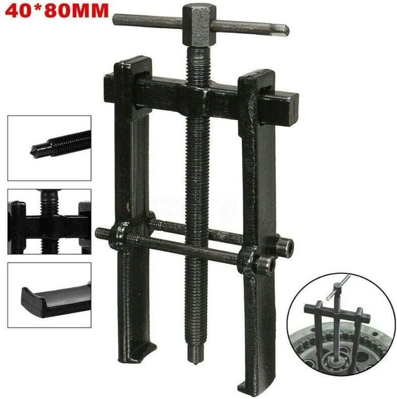 Lagerabzieher, mechanischer Lagerabzieher, 2 Arme, 40 x 80 mm – - Ymyny