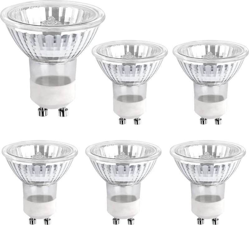 Ersandy - Halogenlampe GU10 35 w 230 v, 380 lm Warmweiß 2700 k, dimmbare Halogen-Spot-Glühbirne, für Schrankbeleuchtung,...