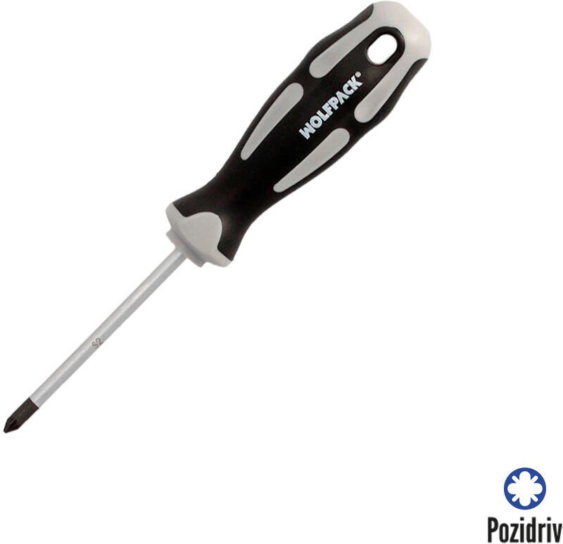 AFT - Pozidriv-Schraubendreher aus S2-Stahl – pz 1 x ø 5 x 75 mm