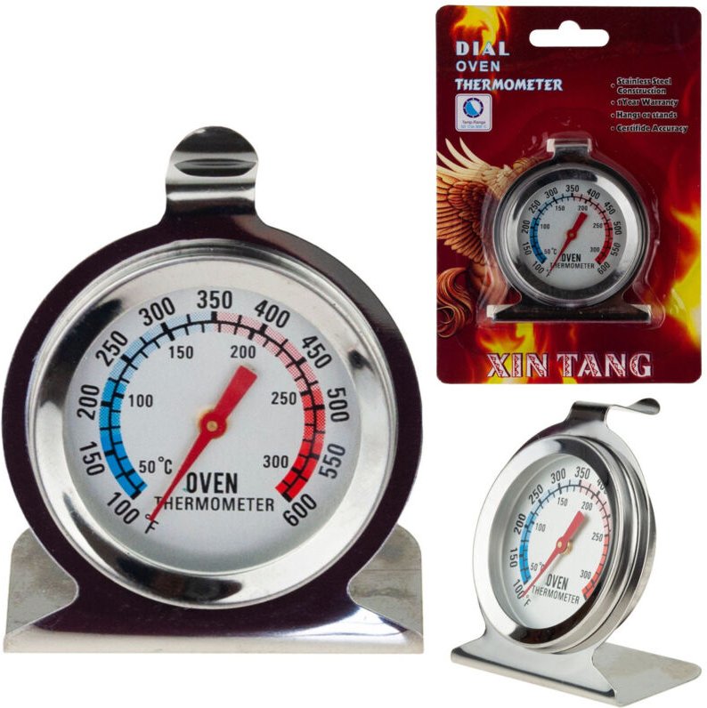 DO10 Thermometer für Ofen/Räucherofen aus Edelstahl
