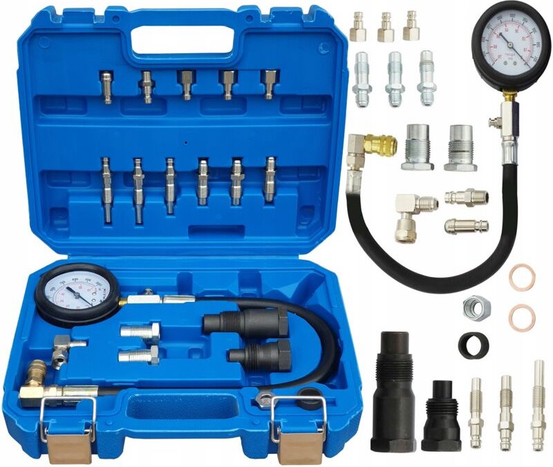 Druckprüfer und Kompressionsmesser für Diesel 0-70 Bar Manometer