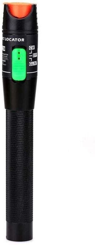 Alovez - Localisateur visuel de défauts en plastique de type Pan 30 mW, testeur de câbles à fibre optique pour catv 20-3...