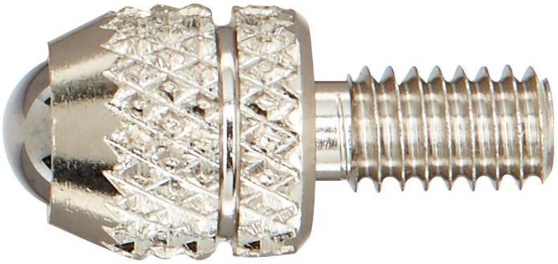 Messeinsatz Länge 6 mm Kugel M2,5 Hartmetall passend zu Messuhren