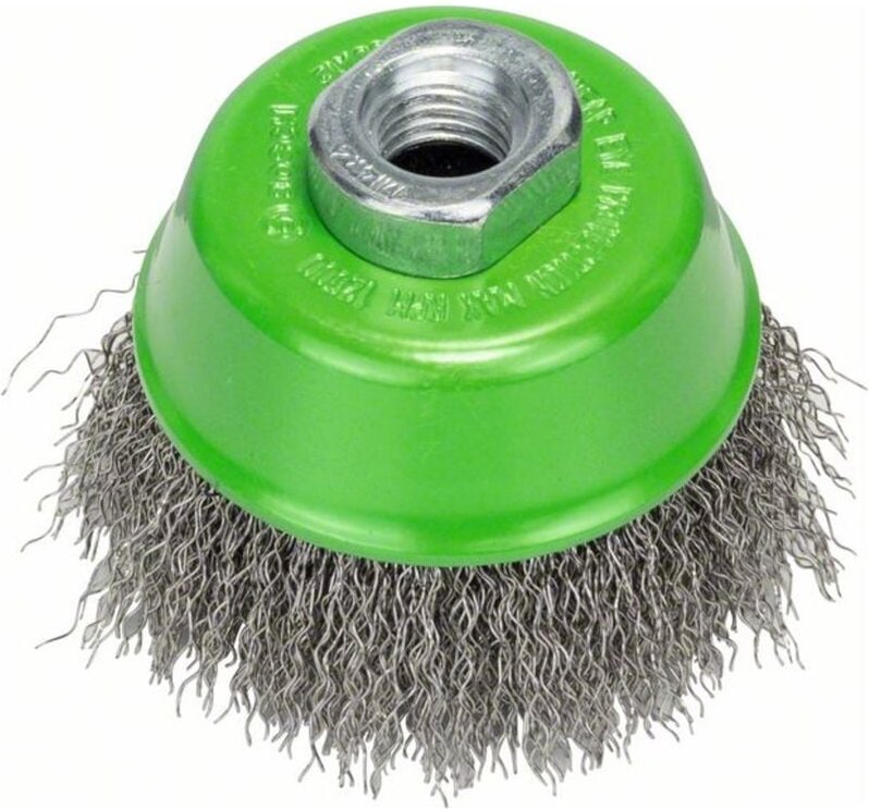 Bosch - pro Stainless Steel clean Topfbürste, 75 x 0,3 mm, Gewinde