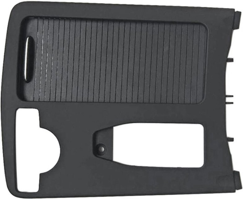Tlily - Auto-Mittelkonsolen-Rollo-Abdeckung, Wasserbecherhalter für W204 W212 2046800107 A20468047089051