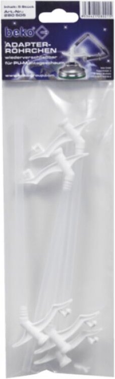 Beko - Adapterröhrchen, wiederverschließbar - für PU-Montageschaum