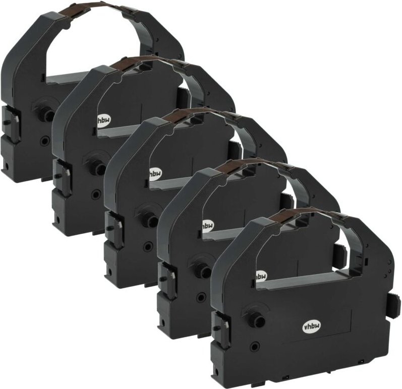 5x Farbband Schriftband kompatibel mit Unisys ap 1324 Color, ct 2400 Series, ct 2425, ct 2426 Nadeldrucker, Bondrucker -...