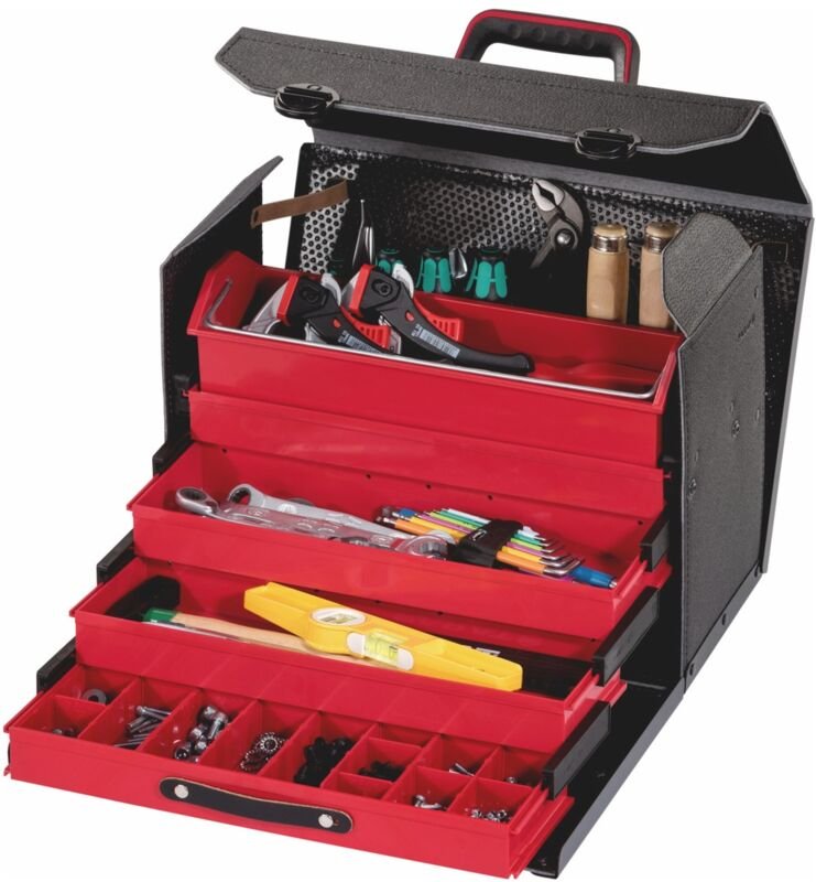 Werkzeugtasche top-line Plus Organize, 4 Schubladeneinsätze, ohne Werkzeug - Parat