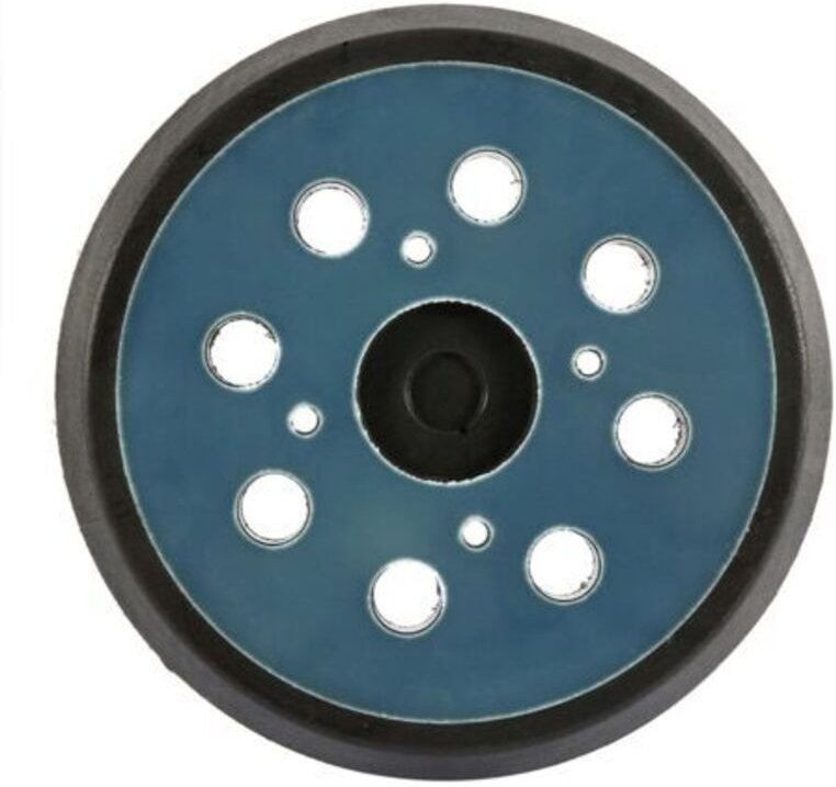 125-mm-Schleifkissen mit 8 Löchern, Klettverschluss für Hochgeschwindigkeits-Exzenterschleifer (1 Stück)