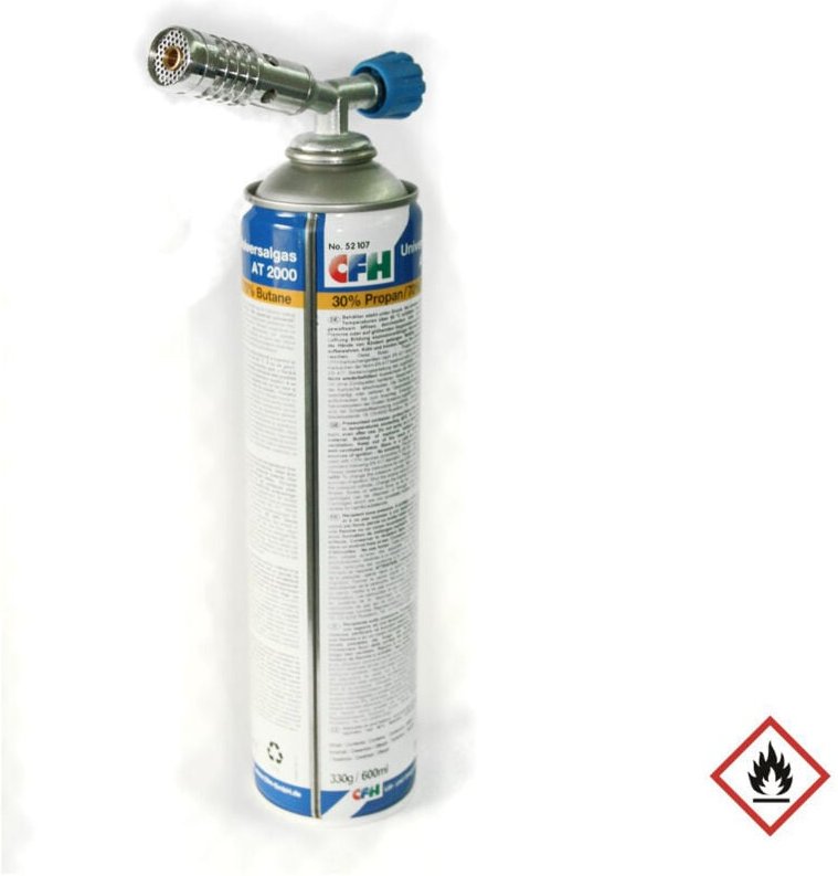 Turbolötbrenner lm 1750 330 g Propangasdose