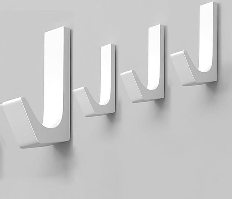 Linghhang - Handtuchhalter ohne Bohren, selbstklebende Wandhaken für Bad, Garderobe, Mantel, Handtuchhalter, Wandhaken i...