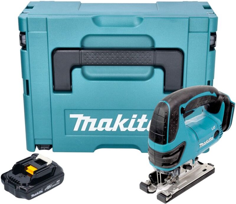 Makita DJV 180 Y1XJ Akku Stichsäge 18 V 135 mm + 1x Akku 1,5 Ah + Makpac - ohne Ladegerät