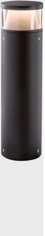 Leds-c4 - Baliza Ip66 Dan Led 8.9.,W Sw 3000-4000K On-Off Gris Urbano 439Lm