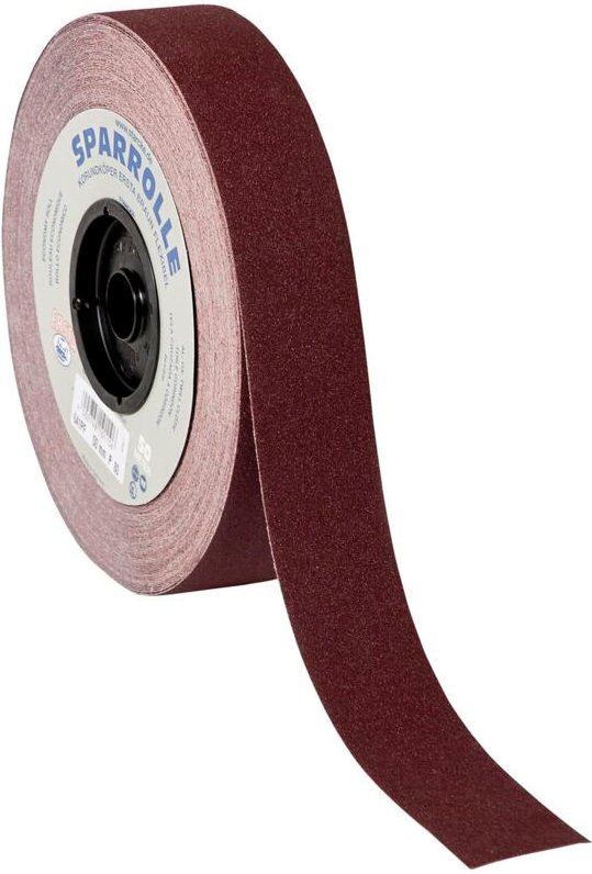 Sparrolle Schleifpapier Rolle (Metallbearbeitung) 50 mmx50 m Korn 120 - Starcke