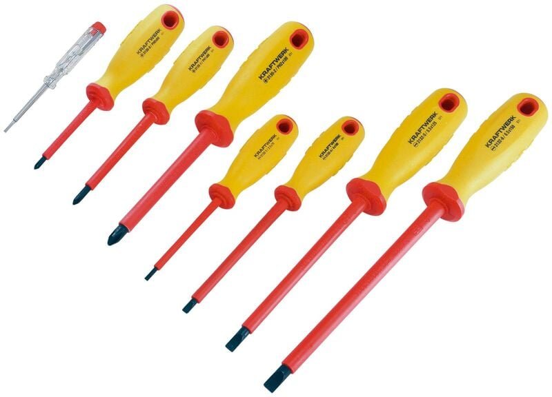 Kraftwerk - 8-tlg. Elektriker-Schraubendrehersatz