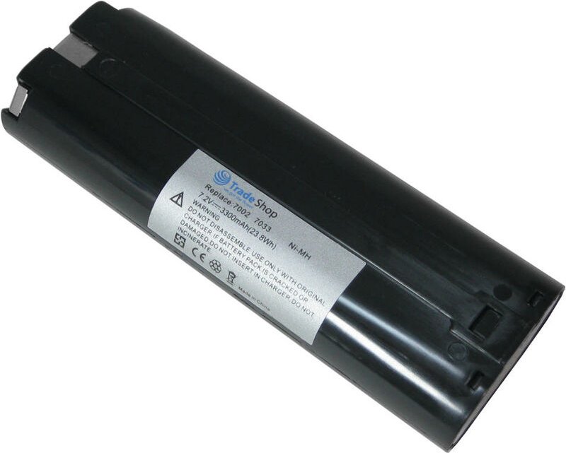 Trade-shop - Premium Werkzeug Ni-MH Akku 7,2V 3300mAh für Mikrofyn Mikrolaser ML-10LD, ML-10X, ML-11LD, ML-11X, ML-13X, ...