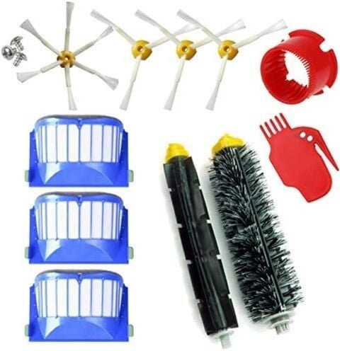 Nachfüllset für Roomba Serie 600 605 610 612 615 616 620 621 630 645 650 651 655 660 665 670 671 Packung mit 11 Stück. K...