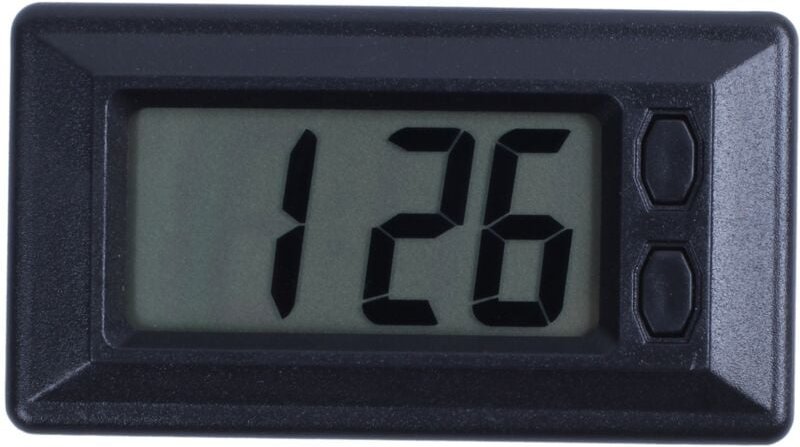Tlily - Ultra Dünne Lcd Digital Anzeige Fahrzeug Auto Armaturen Brett Uhr Mit Kalender Cool