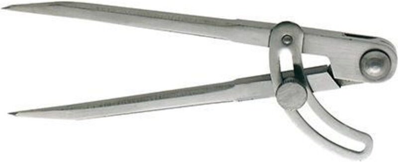 Spitzzirkel mit Stellbogen 250 mm - Format