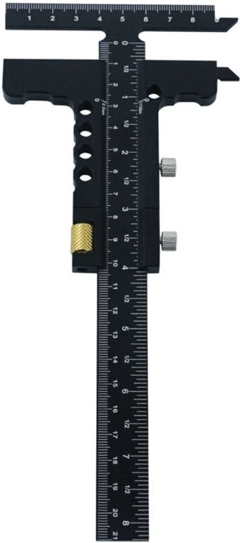 Anreißnadel für die Holzbearbeitung, Messwerkzeug b