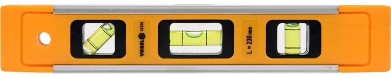 Torpedo Wasserwaage 230 mm Richtwaage 2-Libellen