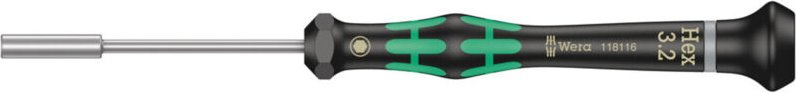 Elektronik-Schraubendreher Außensechskant 3,2 mm - Wera