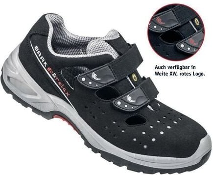 Baak - Sportliche Sicherheitssandale S1P src esd hardy-n - 43 schwarz/grau