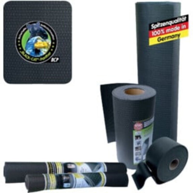 Antirutsch-Matte Rollenware 0,20x4m black cat Panther