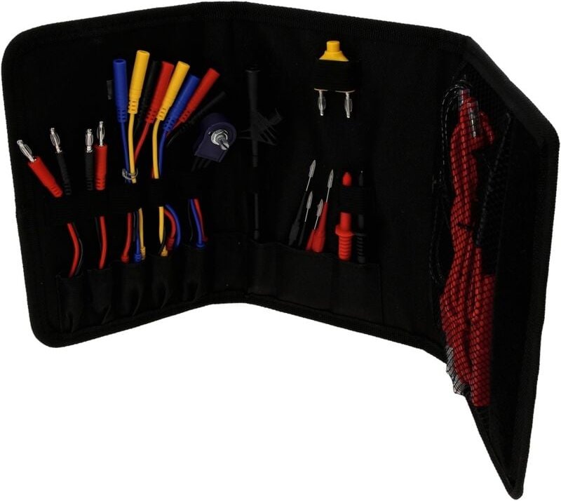 12/24V Diagnose Prüf- und Mess-Kabel-Satz, 25-tlg - Ks Tools