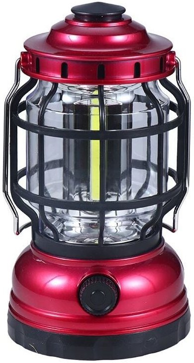 Lampe Camping Camping Lumière Solaire Alimenté Camping Lanterne Rétro Lampe Rechargeable Tente Lumière pour Cour Patio T...