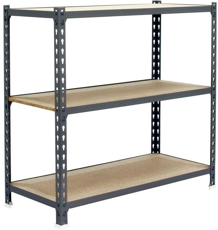 Simonrack Maderclick Plus 3/300 900 Regale grau Holz