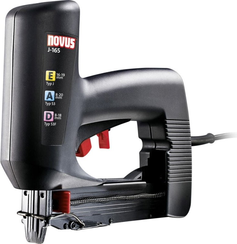 Elektrotacker j -165 ead Klammern 8-18mm Nägel 16-18mm Tacker Nagler - Novus