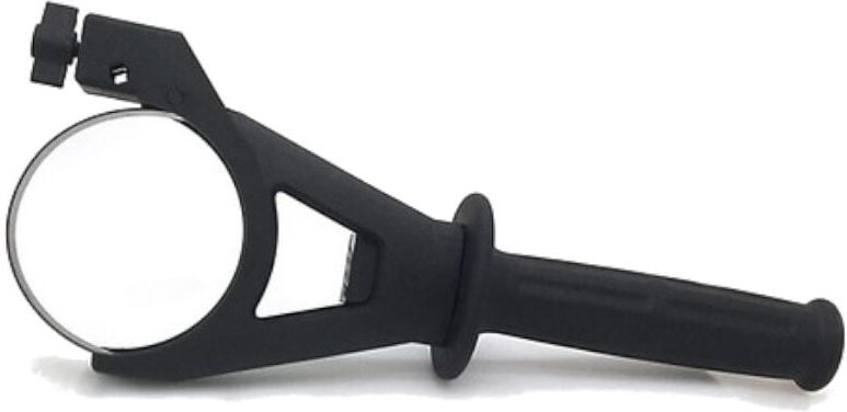 Trade-shop - Zusatzhandgriff / Handgriff / Seitengriff für Bohrhammer, Bohrmaschine, Schleifmaschine / einstellbarer Spa...