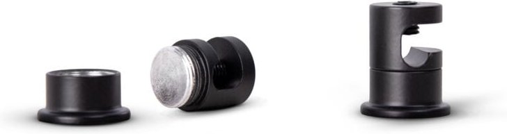 Paco Home - Lampenaufhängung Deckenpin Pendelleuchte Affenschaukel Kabelhalter Deckenhaken Schwarz 2er Set, Deckenhaken