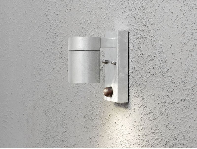 Konstsmide - Außenwandleuchte modena Downlight aus Stahl mit Bewegungsmelder, Höhe 14cm