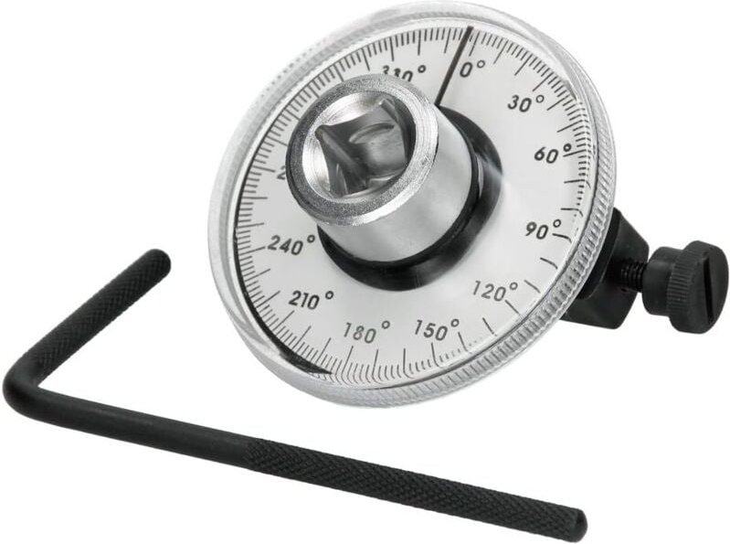 Gabrielle - Winkel-Drehmomentschlüssel Goniometer 1/2 Zoll, Antriebsdrehmomentanzeige, Drehwinkelmesser, Auto-Garage-Wer...