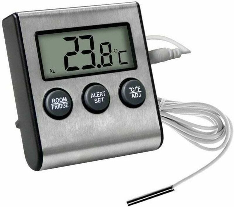 Thumbnail - Gesamtfreiraum-Gefrierthermometer. Echtzeit-Alarm zur Überwachung der Kühlschranktemperatur