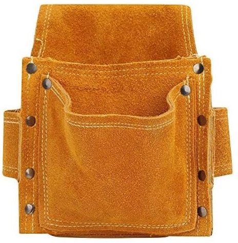 Multifunktionale Werkzeugtasche, Gürteltasche, Werkzeugtasche, verdickte Werkzeug-Hüfttasche, langlebige Rindsleder-Hard...